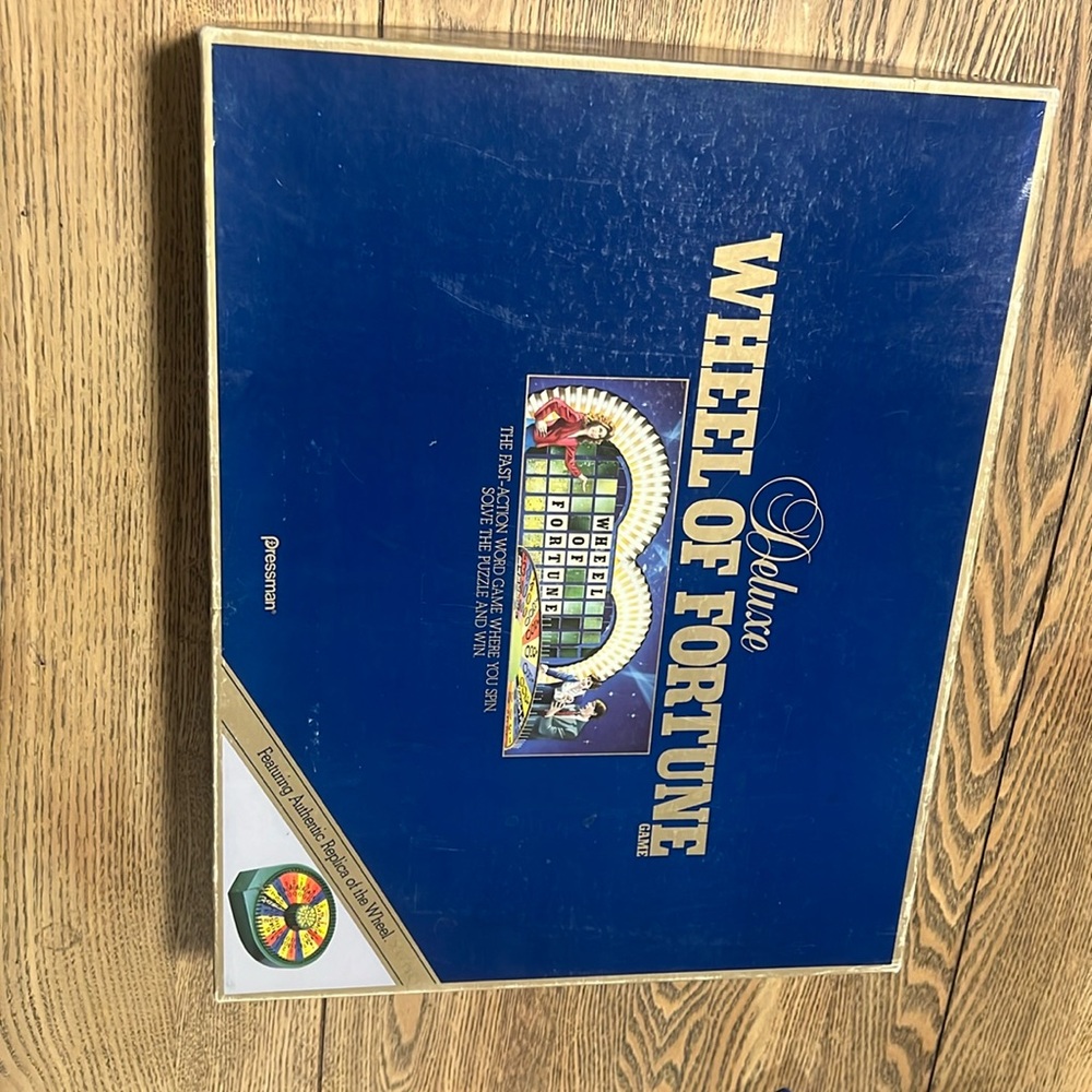 Vintage Wheel of Fortune Game